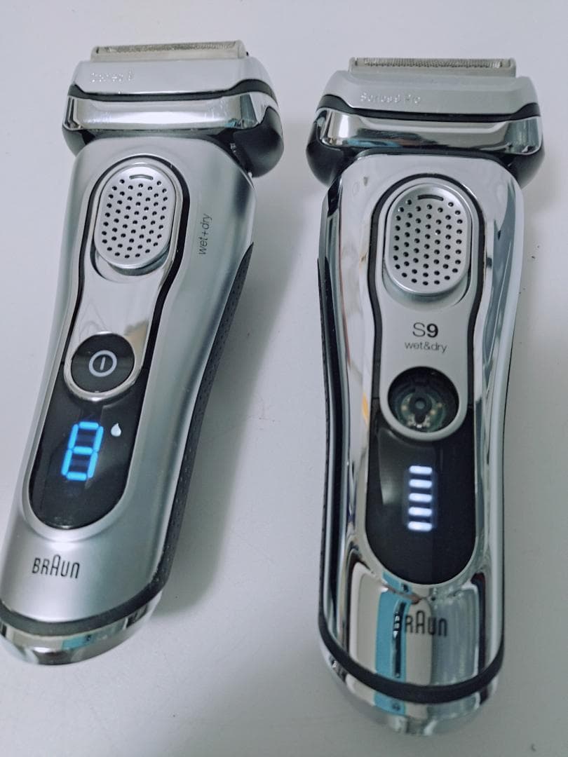 2個セット BRAUN S9 wet&dry シリーズ9 メンズ電気シェーバー BRAUN