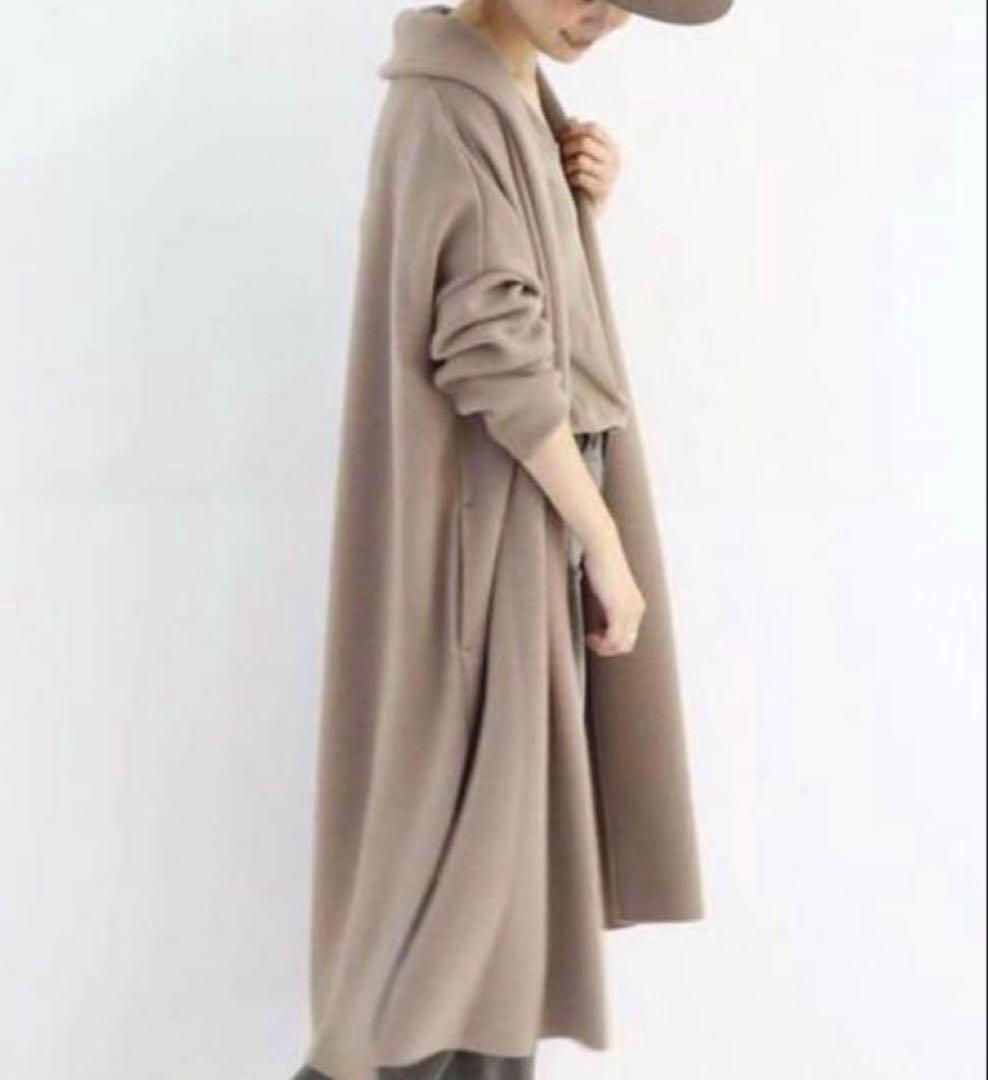 極美品】ドゥーズィエムクラス MUSE スムースニットガウンコート