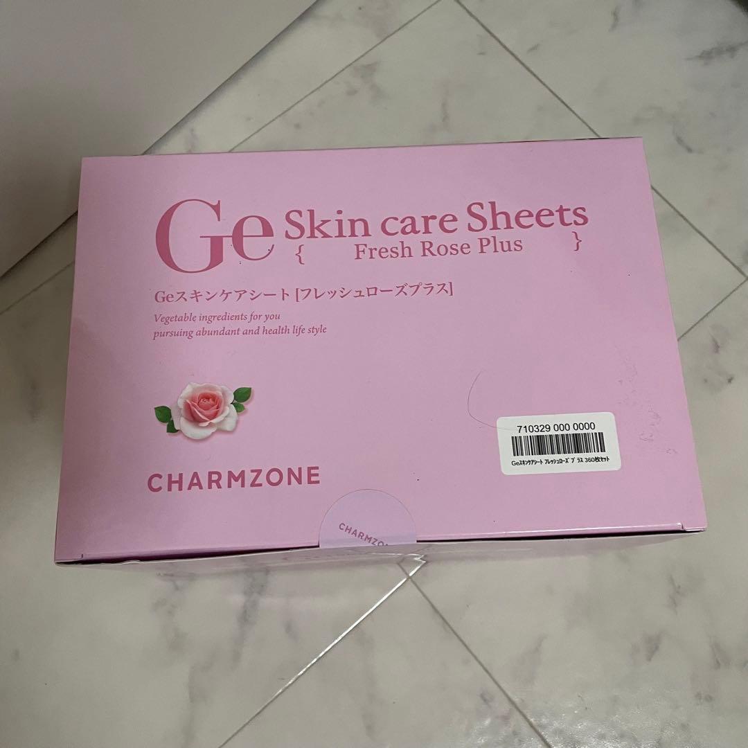 チャームゾーン Geスキンケアシート フレッシュローズプラス 360枚