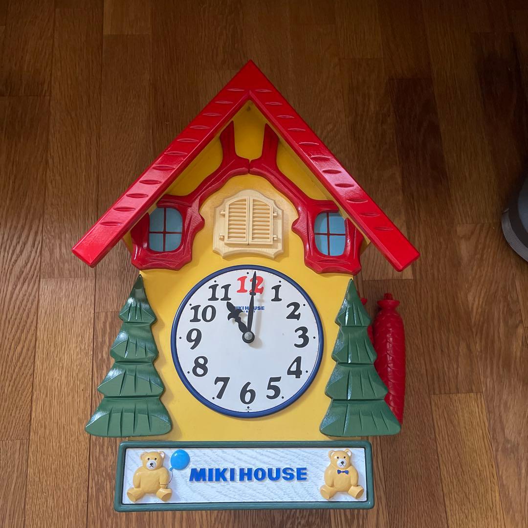 ミキハウス MIKI HOUSE 鳩時計 掛け時計 レア 希少 - メルカリ