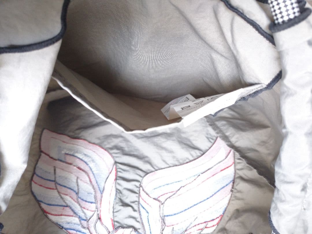 ボールアンドチェーン スカーフ柄刺繍 エコバッグ M ラシット 2点