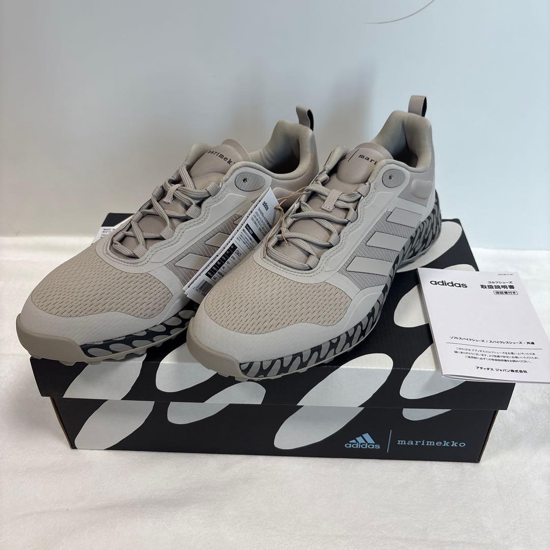 新品　adidas×marimekko ゴルフシューズ 25.5cm