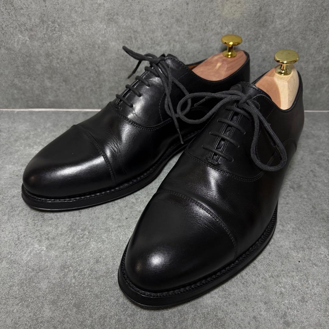 【美品】ジャランスリワヤ ストレートチップ 24-24.5cm JALAN SRIWIJAYA（ジャラン スリウァヤ） ビジネスシューズ 「JALAN