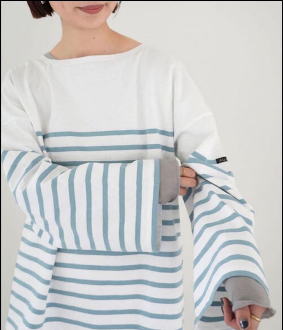 美品◯【LE MINOR/ルミノア 】SLOBE別注 NAVAL BORDER - メルカリ