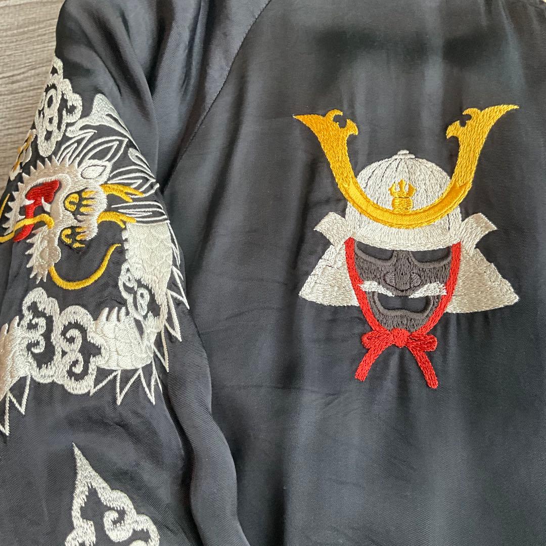 フェローズ スカジャン 匠 サイズL 兜 レア - メルカリ