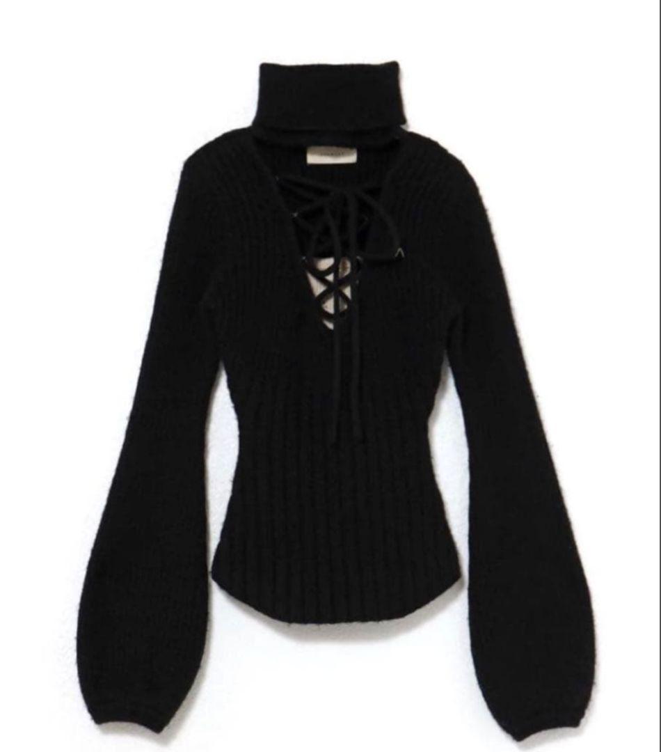 andmary Lulu set tops black　試着のみ