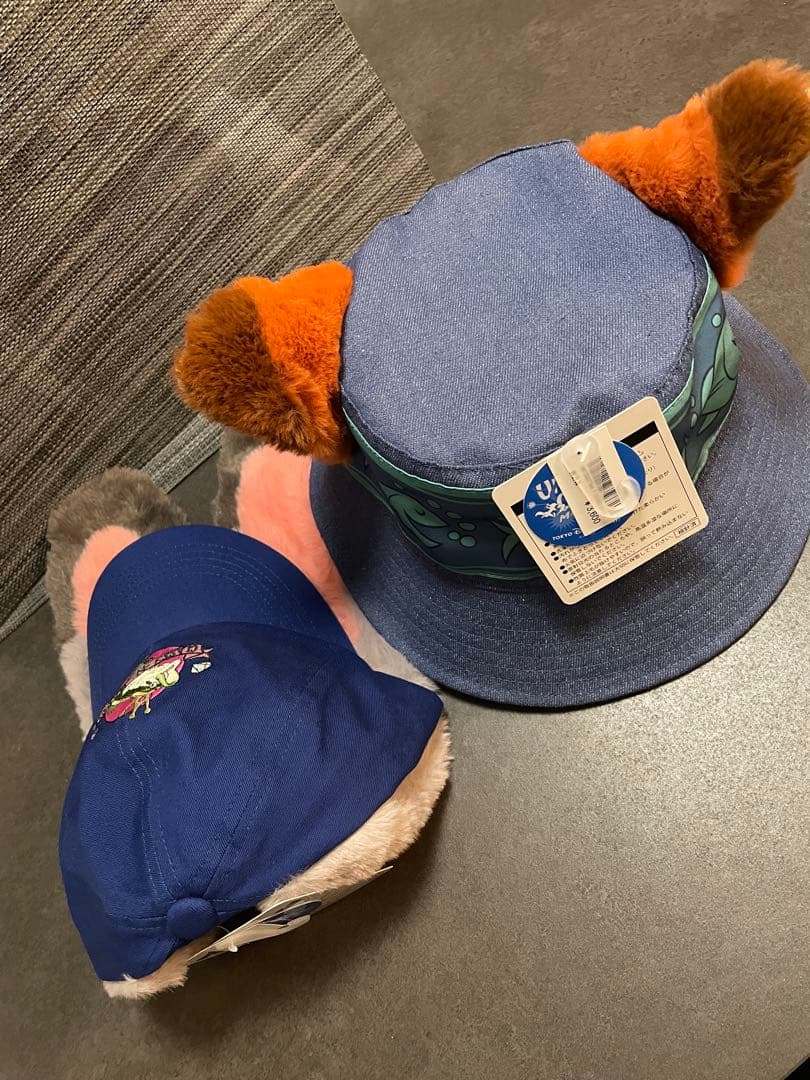 2点タグ付き】ディズニー ズートピア ファンキャップ ニック ジュディ