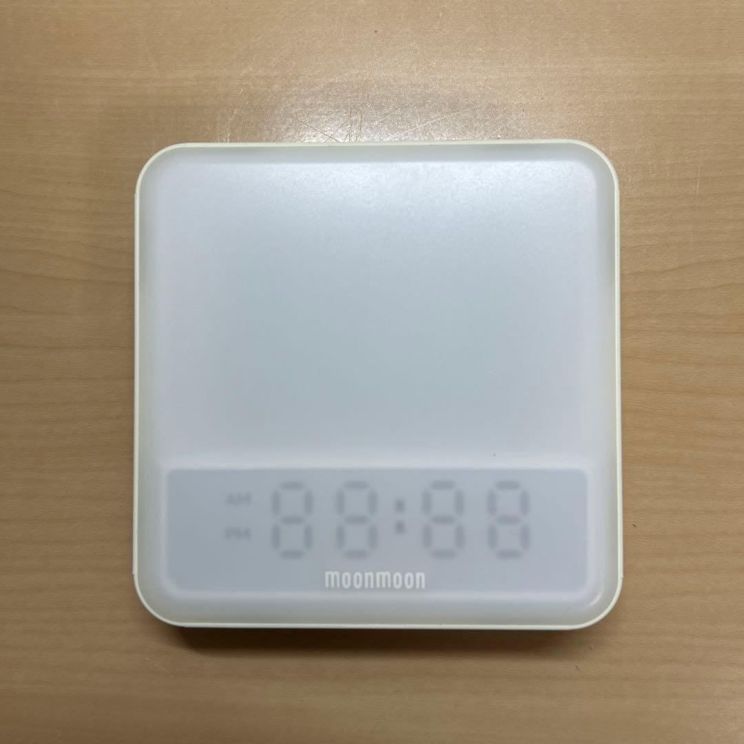 moonmoon トトノエライト　光目覚まし時計 Amazon.co.jp: moonmoon トトノエライト 光 目覚まし時計