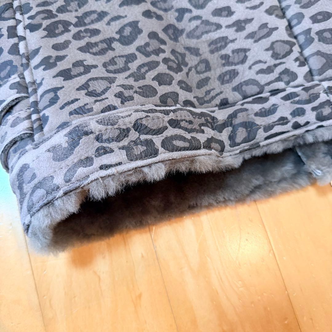 UNDERCOVER レオパード ムートン ライダース ジャケット サイズ3 楽天