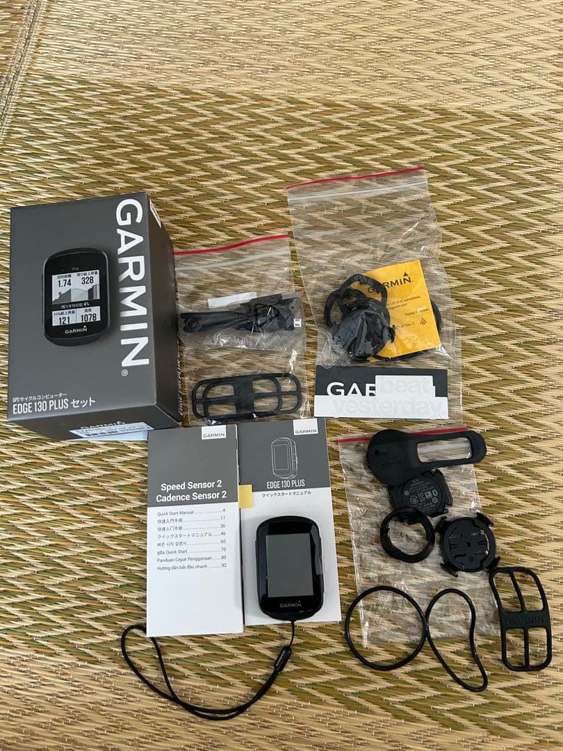 GarminサイクルコンピュータEdge130Plusセット GARMIN（ガーミン） 公式 Edge 130 Plus セット 日本正規品 メーカー