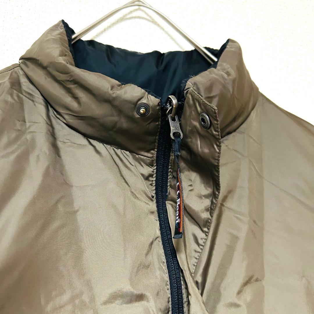 90s L.L.Bean エルエルビーン リバーシブル ダウンベスト XXL