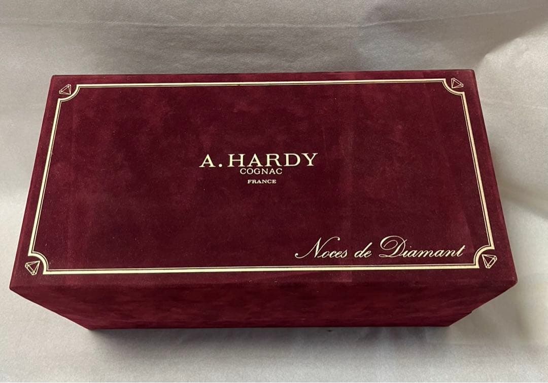 未開栓】ハーディー ノース・ド・ディアマン クリスタルデキャンタ