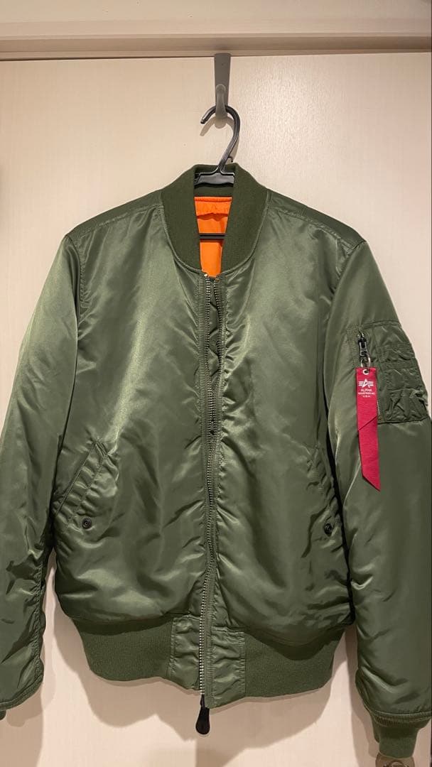 Alpha Industries MA-1 Lサイズ　フライトジャケット フライトジャケット 中綿 MA-1 JAPAN SPEC (ALPHA INDUSTRIES INC