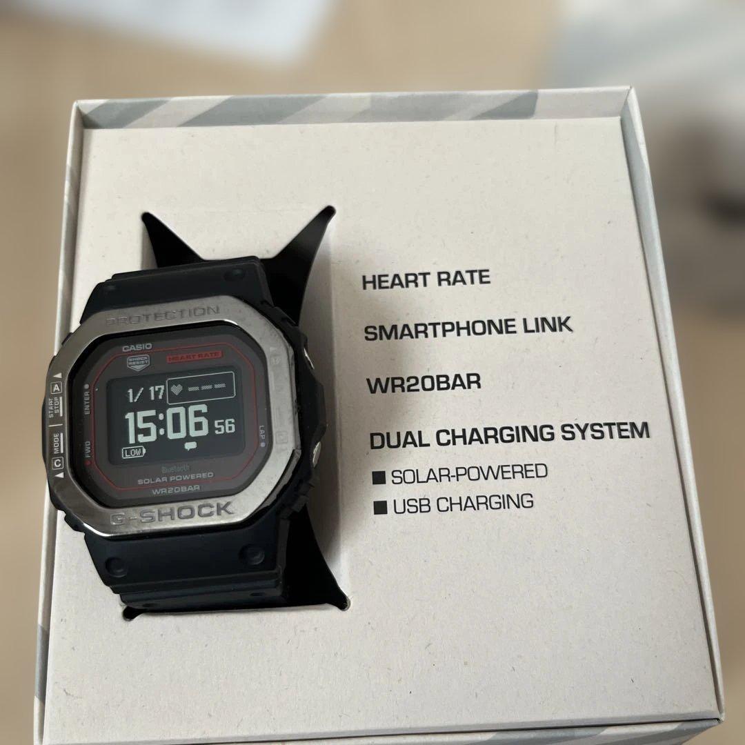 カシオ Gショック DW-H5600MB-1A4JR メタルベゼルG-SQUAD DW-H5600MB-1A4 | G-SHOCK G-SQUAD Black | CASIO CANADA