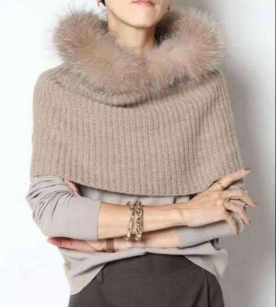 FRATELLI TALLI fox fur バラクラバ MUSE de Deuxieme classe（ミューズデドゥーズィエムクラス）の「fox