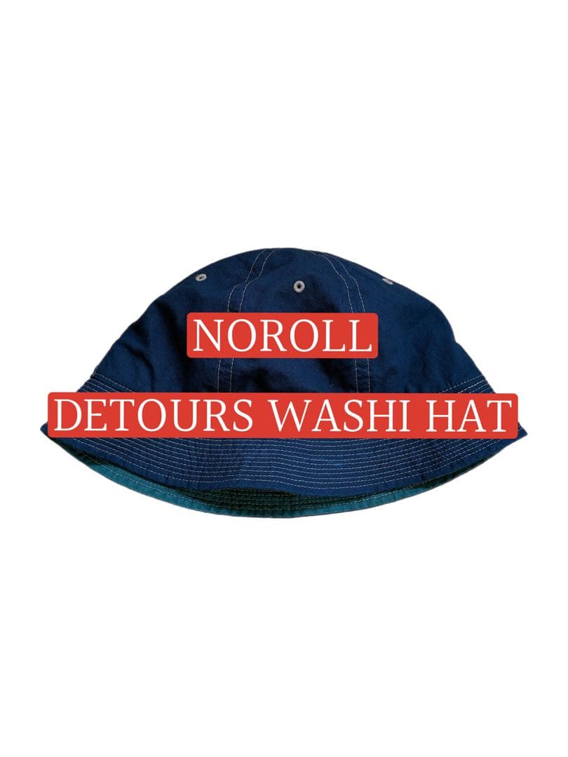 NOROLL DETOURS WASHI HAT ノーロール ハット - メルカリ