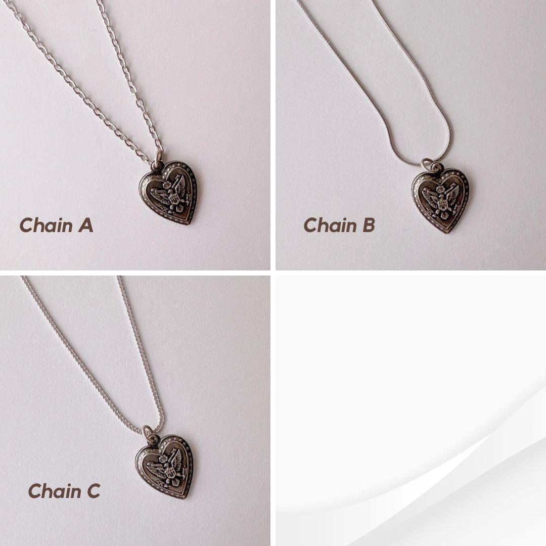 【J258】10s -40s スウィートハートジュエリー　ヴィンテージ　チャーム