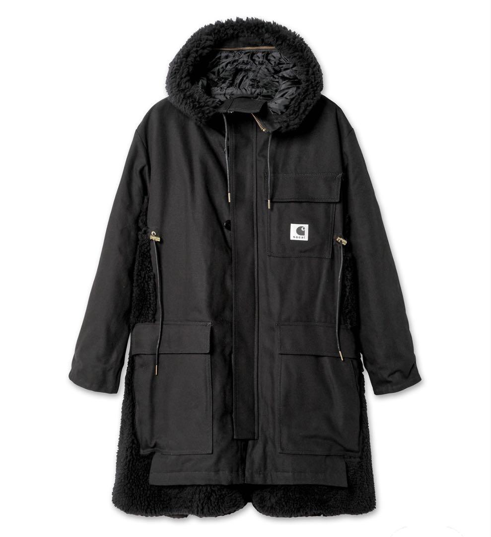 sacai Carhartt WIP シベリアン　コート　新品未使用　サカイ　3 sacai×Carhartt WIP サカイ カーハート 23AW Canvas Parka Siberian