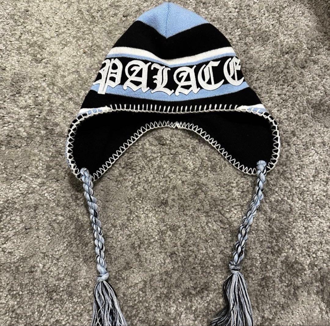 に*ん様 Palace ストライプ ニット帽・ビーニー