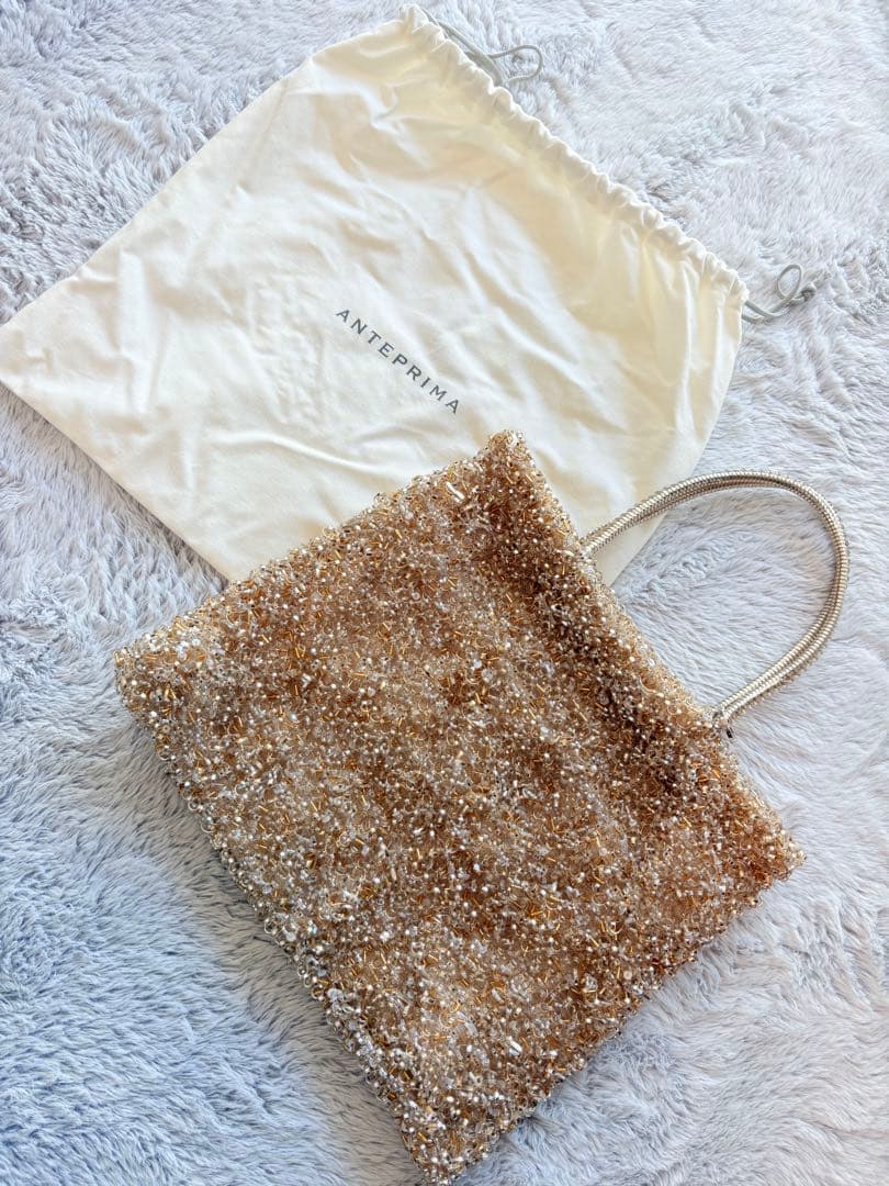 メープル 美品 ANTEPRIMA アンテプリマ 保存袋付き 待望の再入荷！ファスナー付きの「スタンダード Z」｜【公式