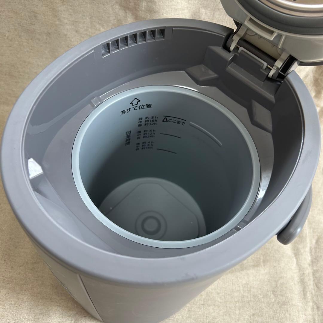 象印 EE-DD35-HA グレー スチーム式加湿器 3.0L 2023年製