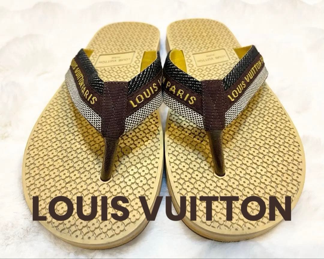 ルイヴィトン ビーチサンダル モノグラムフラワー 23.5 - メルカリ