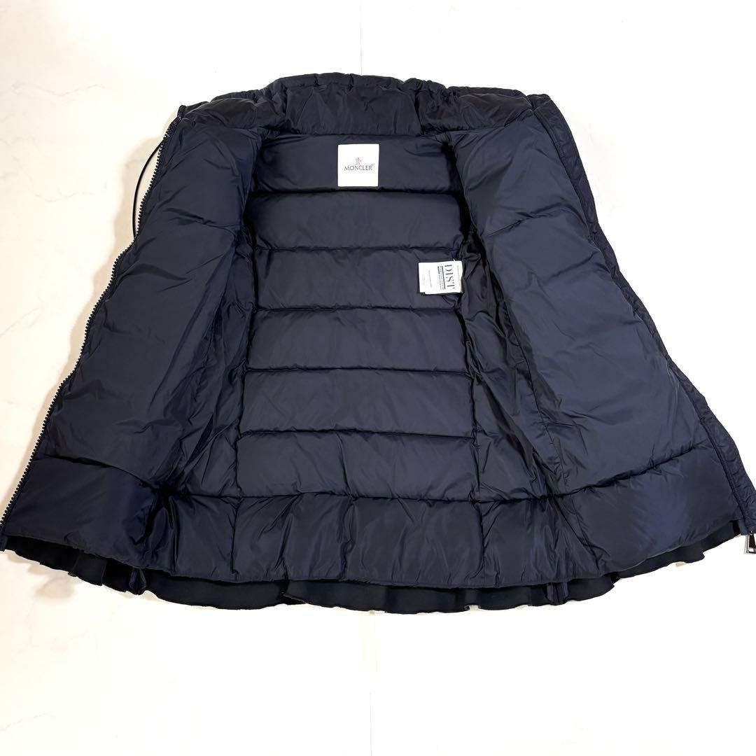 美品✨モンクレール ヴィバーナムダウンジャケット フリル 00 ネイビー