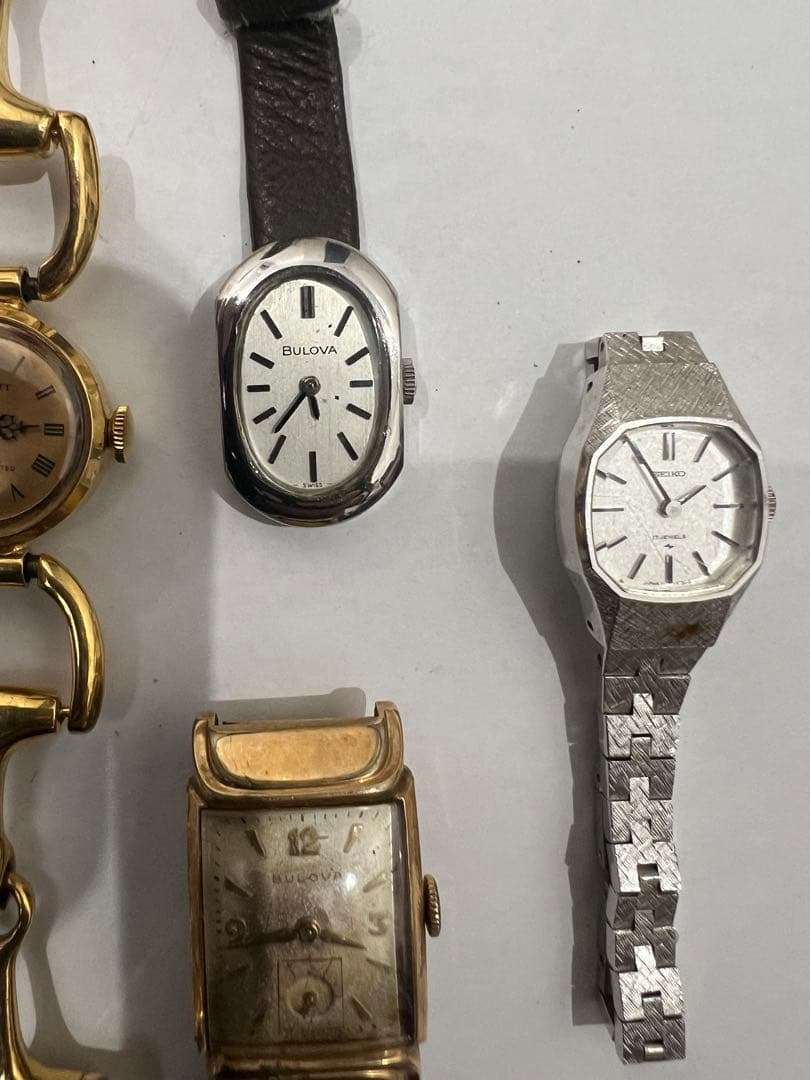 ホ*》様 セイコー、EDOX.BULOVA等 手巻き 時計セット