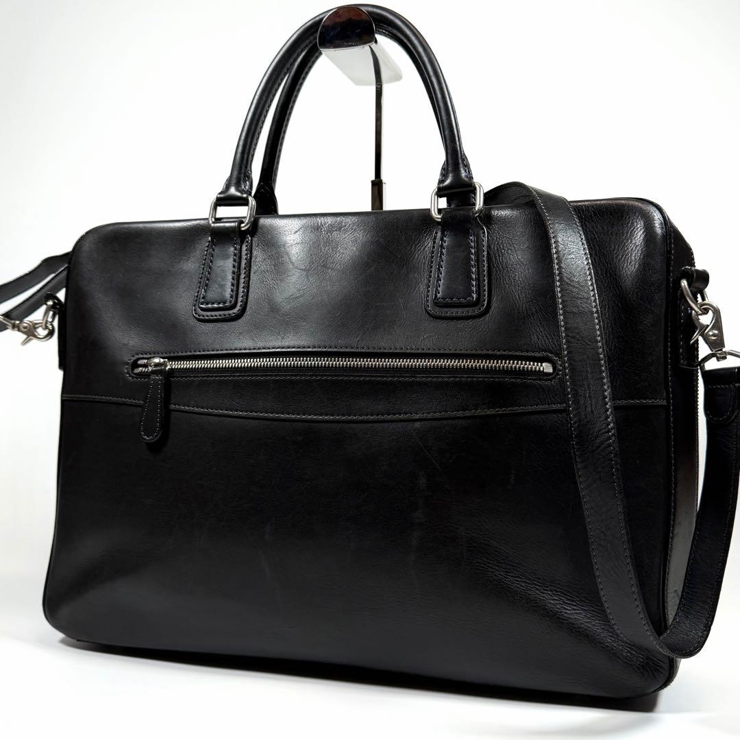 【美品】ソメスサドル　ビジネスバッグ　2way イノベーション　レザー　黒色 ソメスネットショップ / イノベーション ブリーフケース「バラニール