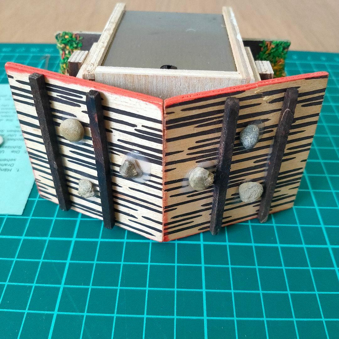 西ドイツ/エングストラー社製】森の時計 ゼンマイ巻 ミニチュア鳩時計