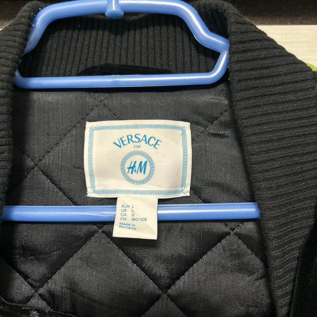 VERSACE for H&M レオパード柄 スカジャン L