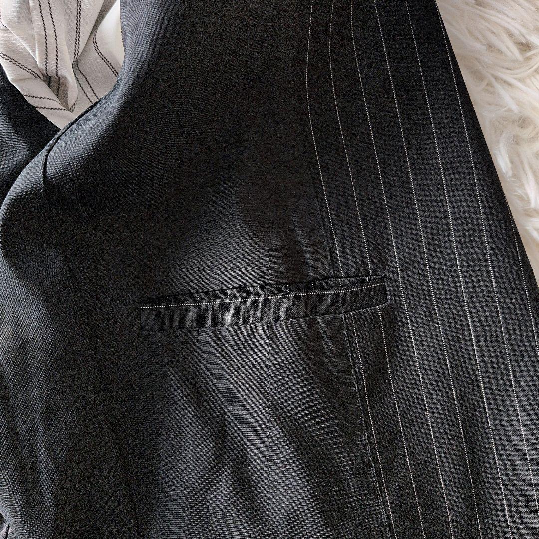 日本製 セオリーリュクスꕤストレッチ セットアップ ストライプ