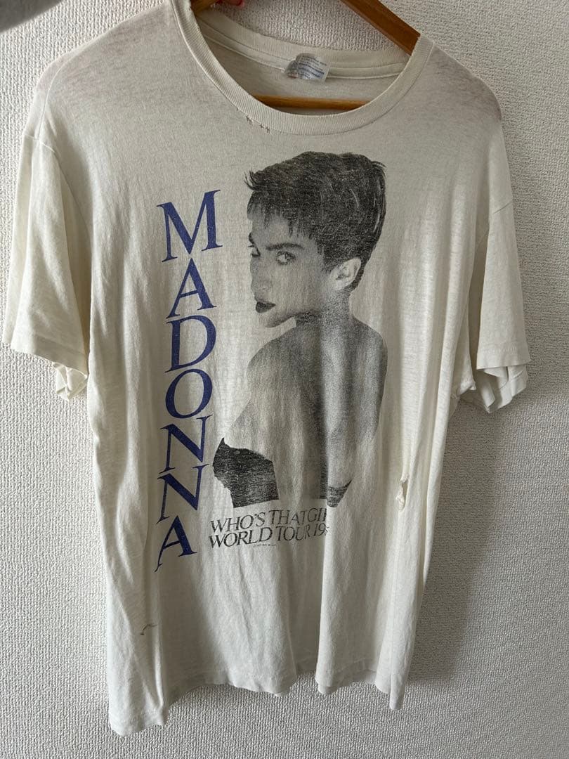マドンナ Madonna 1987 tour Tシャツ vintage - メルカリ