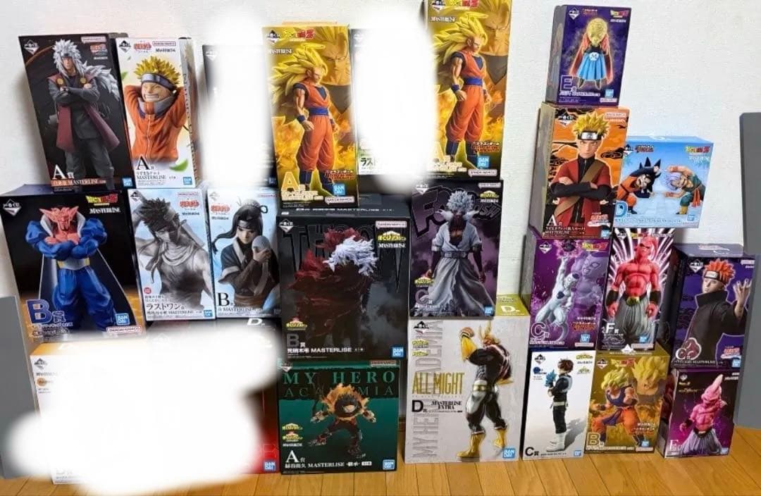 ドラゴンボール NARUTO 僕のヒーローアカデミア 一番くじ フィギュア