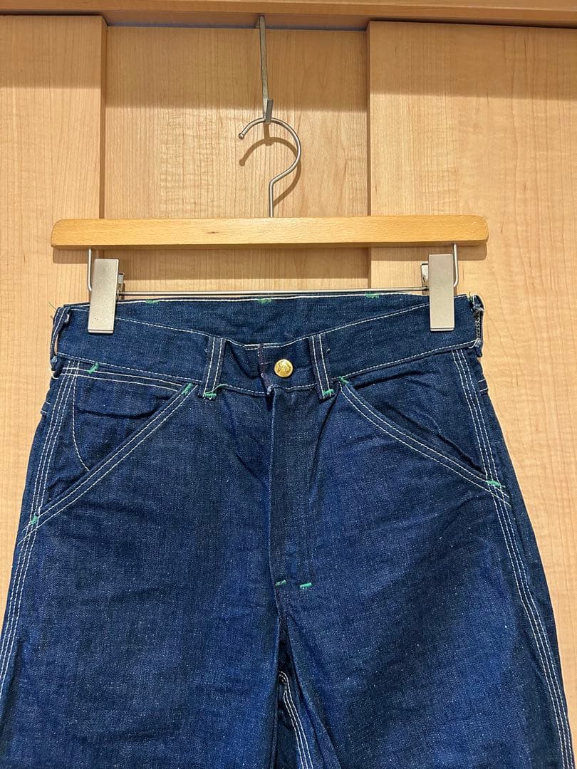 ビンテージ デッドストック デニムペインターパンツ 50's Yahoo!オークション - 40s 50sデニムペインターパンツ ビンテージデッ