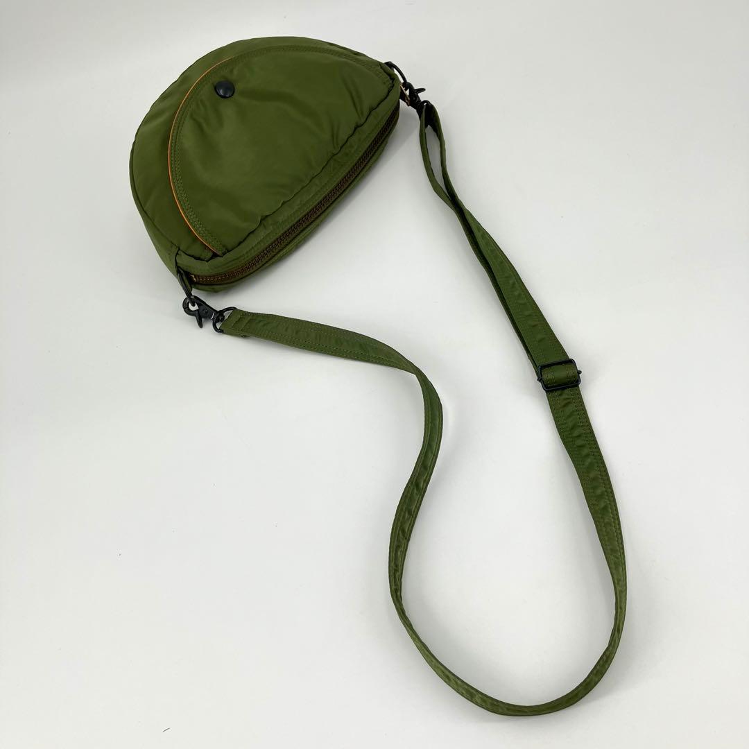 希少✨廃版】ポーター タンカー ショルダーバッグ ハーフムーン セージ