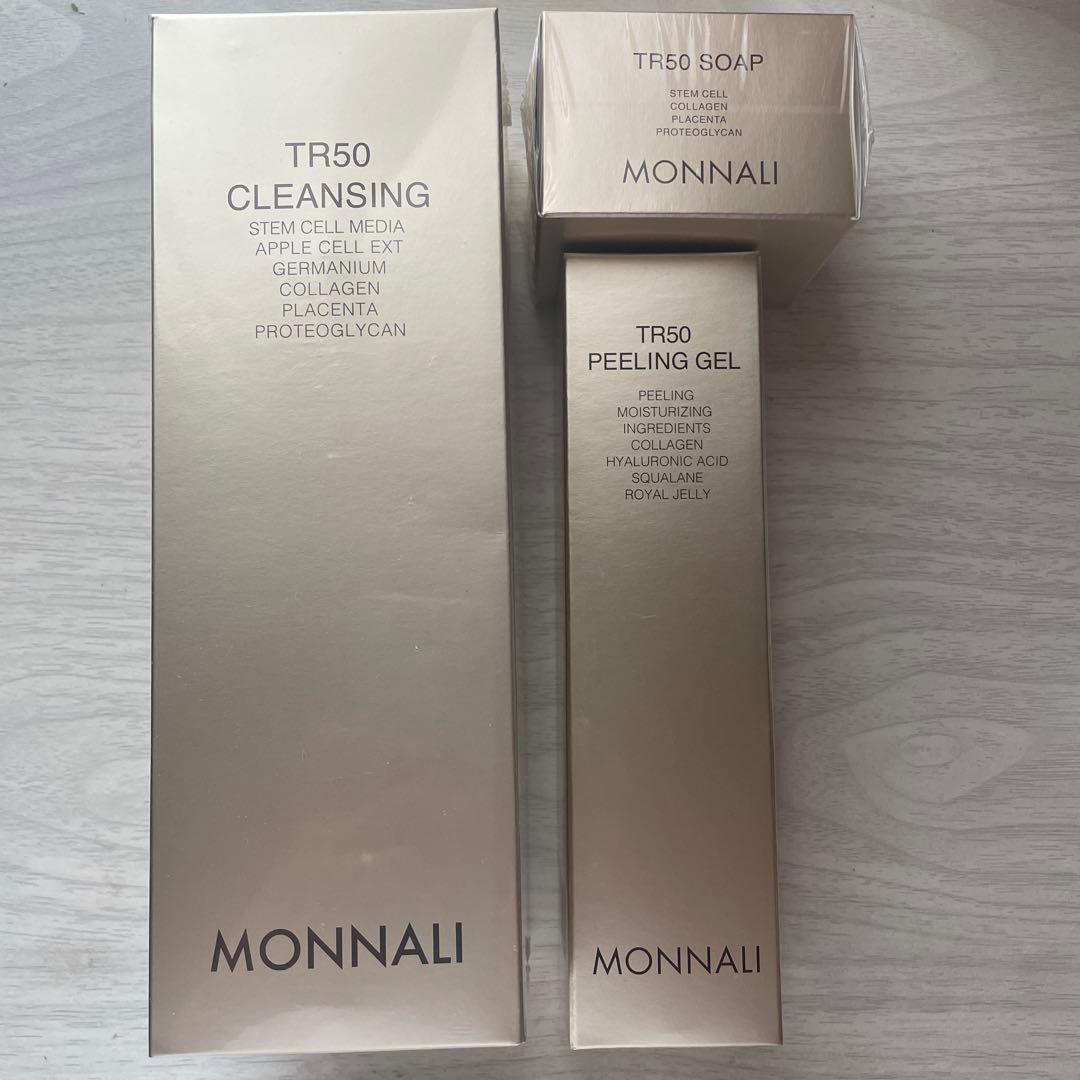 モナリ MONNALI TR50 クレンジング 洗顔石鹸 ピーリングジェル MONNALI（モナリ） ゴールドシリーズ TR50 クレンジング 500ml