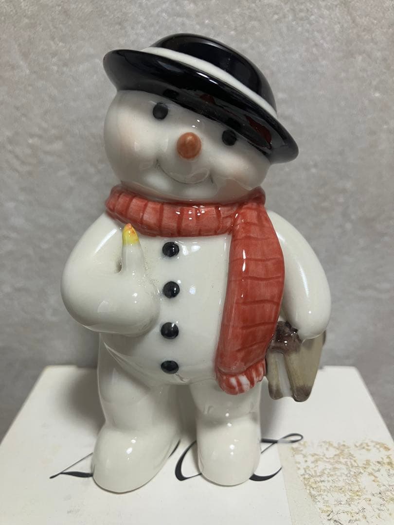 ロイヤルコペンハーゲン】スノーマンフィギュリン - メルカリ