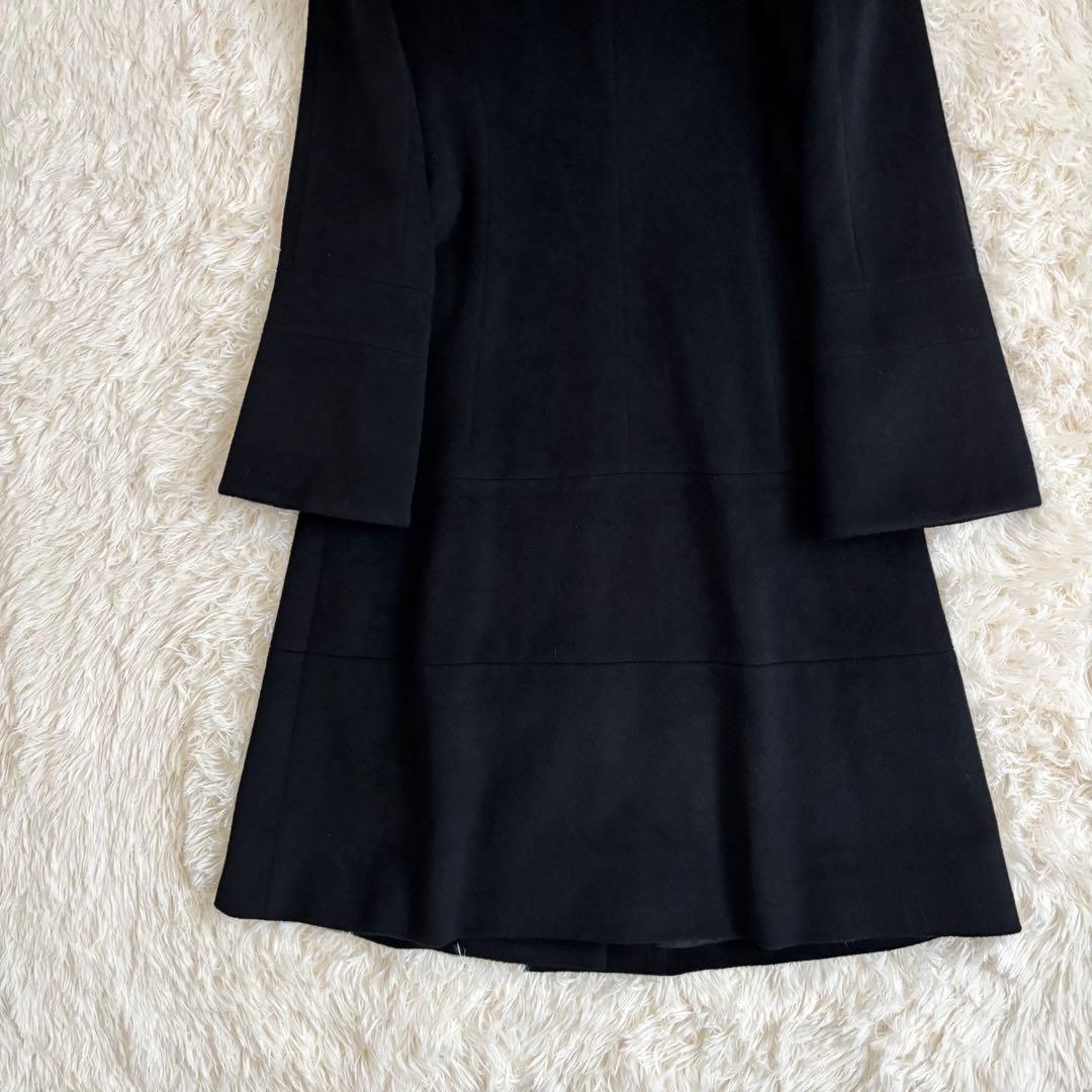 トゥービーシックス ロングコート フォックスファー ブラックAライン