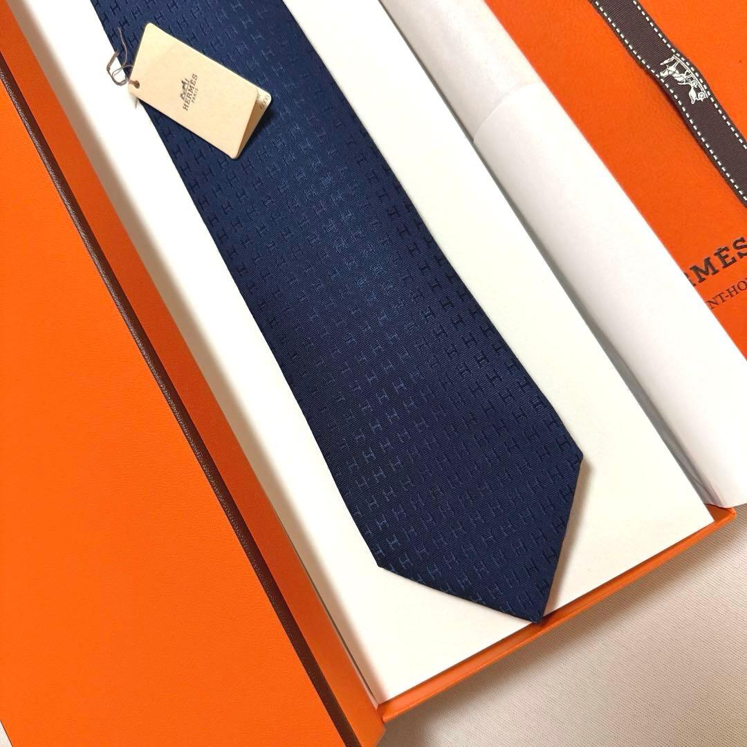 専用です。　　エルメス H織りタイ 《ファソネ H》 7 cm 新品 未使用