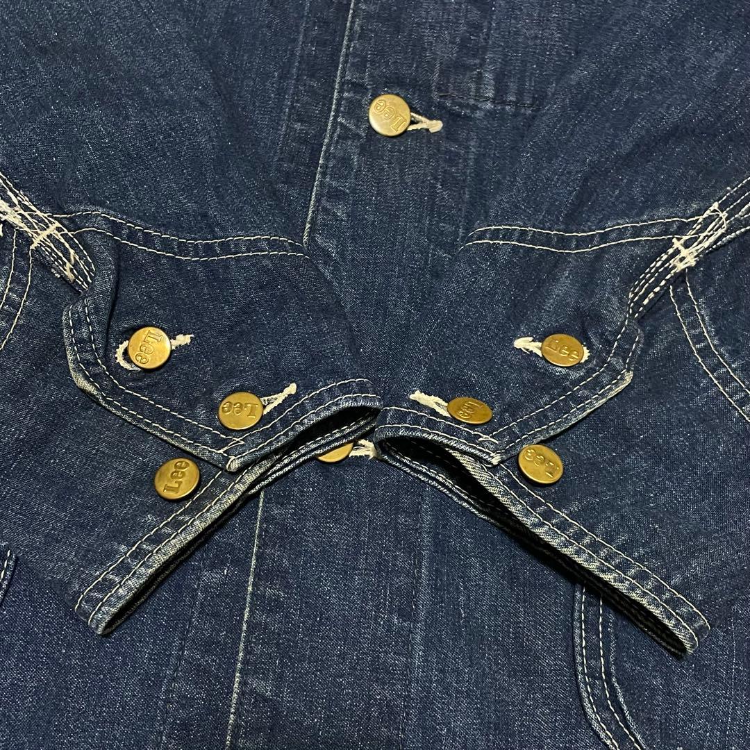 激レア 極美品 60s usa製 Lee 91-J デニム カバーオール 濃紺 - メルカリ