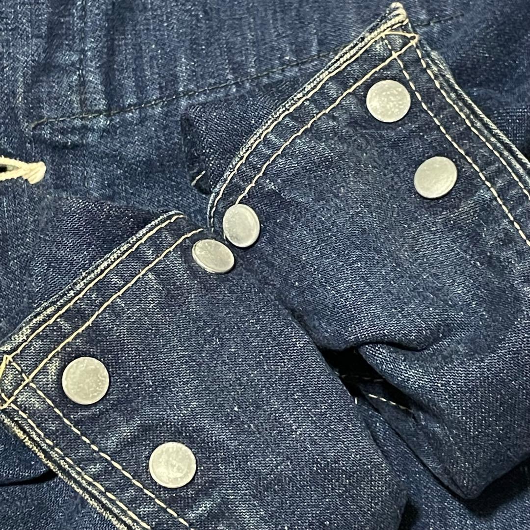 激レア 極美品 60s usa製 Lee 91-J デニム カバーオール 濃紺 - メルカリ