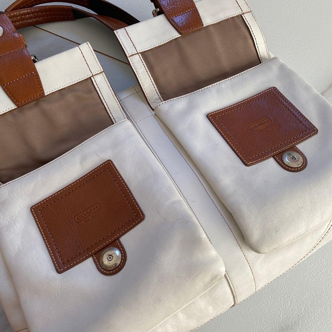 COACH まとめ ソーホー パッチワーク ショルダー トート ハーフムーン