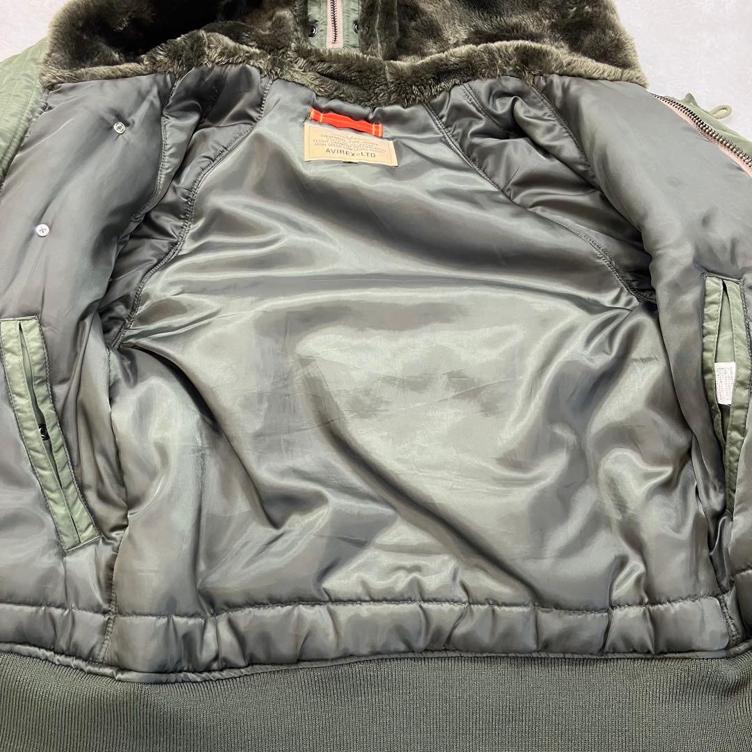 アヴィレックス カスタム N2B フライト・アクションジャケット 両袖