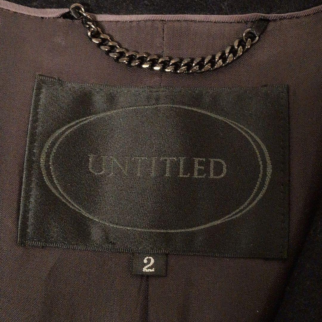 アンタイトル ウールロングコート 専用】 UNTITLED アンタイトル