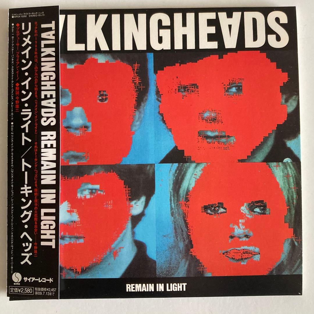 美品! 紙ジャケット TALKINGHEADS トーキングヘッズ - メルカリ