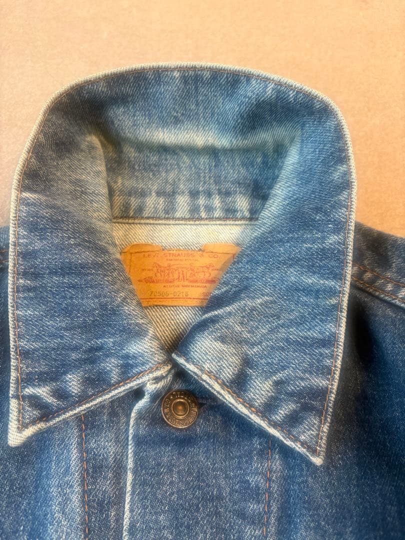 リーバイス ジャケット 70505-0216 3rd 38サイズ カナダ製 - メルカリ