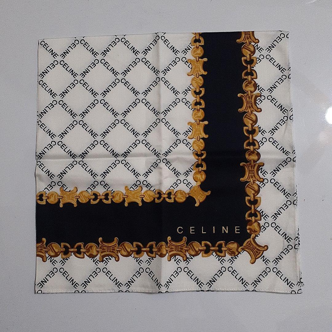 CELINE セリーヌ 大判ハンカチ 未使用 - メルカリ
