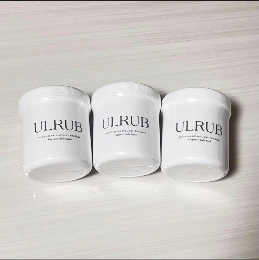 ULRUB ウルラブ ボディスクラブ 460g ピンクムスク 3個セット - メルカリ