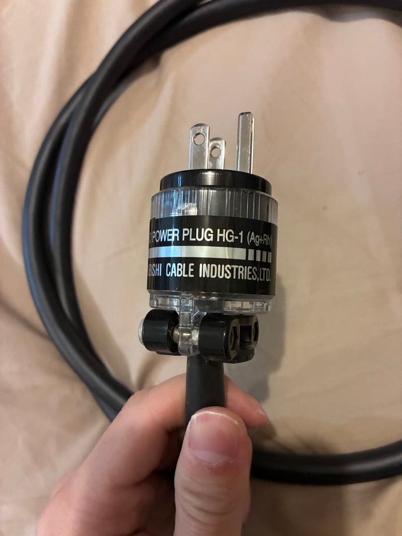 三菱電線工業 PC-1 電源ケーブル 1.5m D.U.C.C.導体